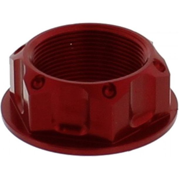 Tuerca de dirección de aluminio roja JMP Bolt M24x1.00mm para Honda CBF FA F/A N S ABS 125/250/300/350/360/400/450/500/550/600/650/700