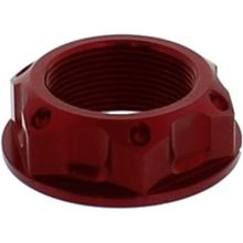 Matice řízení JMP Šroub M22x1,00mm Hliník červený pro Suzuki GSX 0 FA F / GSF Bandit SA , Yamaha FZS 0 Fazer S N 60 / 65 / 80 / 85 / 110 / 125 / 200 /