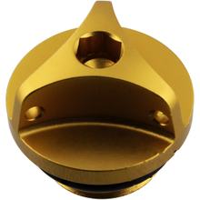 Šroub pro plnění oleje JMP Bolt M20x2,5mm Hliník zlatý pro Honda CBF F / FA A N S ABS CBR RR Fireblade SP 125 / 150 / 250 / 350 / 400 / 425 / 450 / 500
