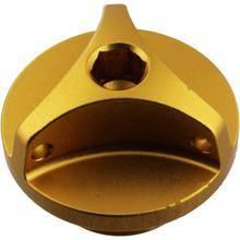 Šroub pro plnění oleje JMP Bolt M20x1,50mm hliník zlatý pro Suzuki GSX 12 FA F / GSF N S Bandit R 50 / 85 / 125 / 250 / 400 / 450 / 500 / 550 / 600 / 650