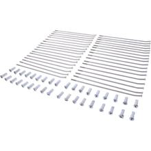 Set raggi posteriori JMP comprensivo di nippli a raggi 36 pezzi per Yamaha YZ F/WR 426 125/250/425/450 cc anno 1993 - 2018