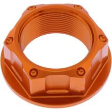 Dado Sterzo JMP Bullone M24x1,00mm Alluminio arancione per Honda CBF FA F / A N S ABS 125 / 250 / 300 / 350 / 360 / 400 / 450 / 500 / 550 / 600 / 650 /
