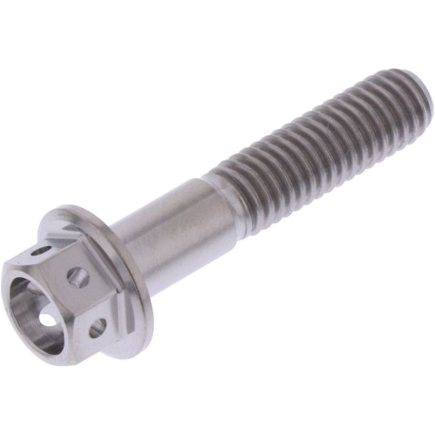 JMP 6-Point Bolt M6x1.00mm 30mm Titanium Racing Screw