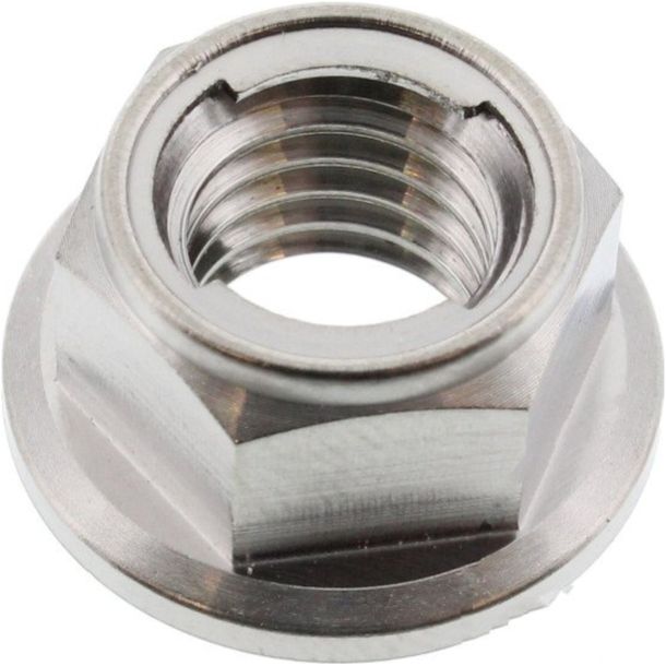 Bundmutter JMP selbstsichernd  Bolt M10x1,50mm Titan für Aprilia Tuono 1100 V4 RR RSV R / APRC Mille RSV4 Factory Mana SL Shiver ABS GT Pegaso SMV Dorsoduro