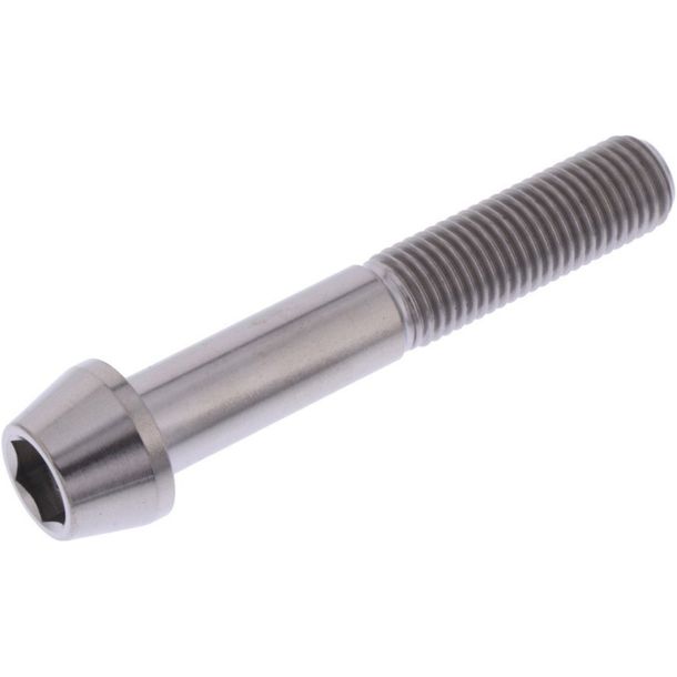 JMP Conical Bolt M10x1.25mm 60mm Titanium Screw