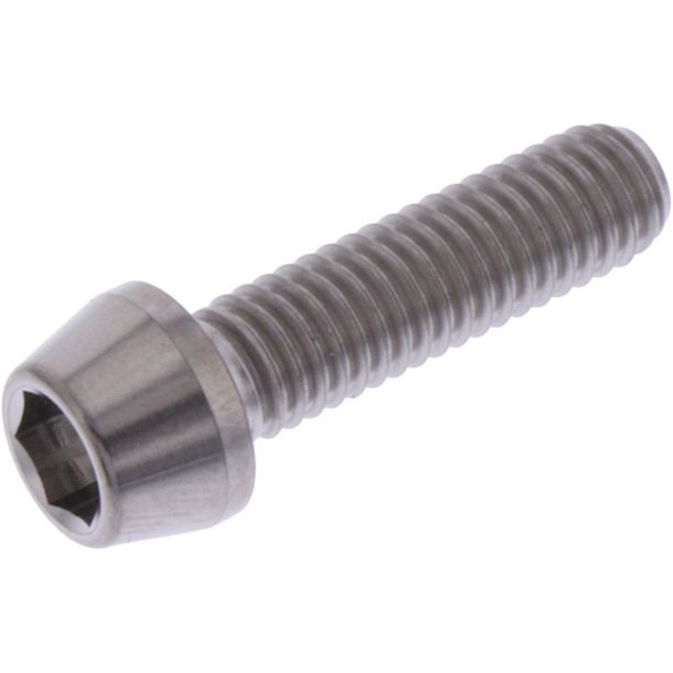 JMP Conical Bolt M6x1.00mm 22mm Titanium Screw
