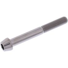 Schraube JMP konisch  Bolt M8x1,25mm 65mm Titan