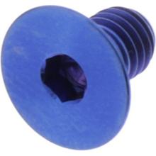 Senkschraube JMP Bolt M5x0,8mm 8mm Titan blau