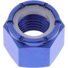 JMP Bolt M12x1,50mm Dado autobloccante in titanio blu