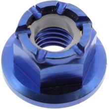 Bundmutter JMP selbstsichernd Bolt M5x0,8mm Titan blau
