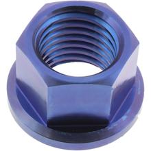 Dado pignone JMP Bolt M12x1,50 mm blu in titanio per BMW S R/RR XR HP 4 1000 cc anno 2009 - 2020