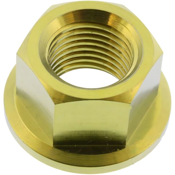 Mutter Kettenrad JMP Bolt M10x1,00mm Titan gold für Ducati Monster Dark Panigale / S Hypermotard SP Multistrada Enduro ABS R Streetfighter X-Diavel 796