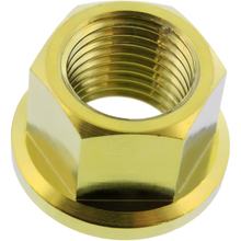 Mutter Kettenrad JMP Bolt M12x1,25mm Titan gold für Honda CBF FA F / A N S ABS 500 / 600 / 650 / 700 / 750 / 790 / 800 / 865 / 900 / 955 / 1000 / 1100