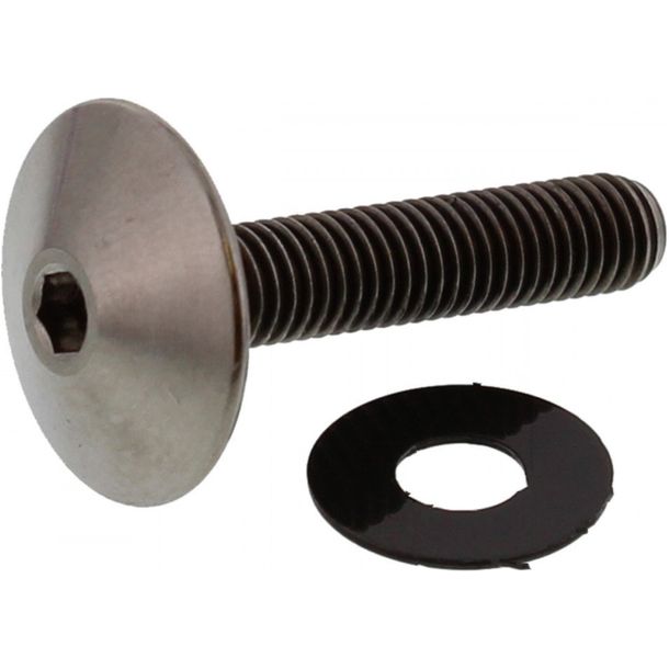 JMP Bolt M5x0.8mm 25 mm titanio