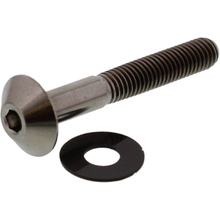 Linsenschraube JMP Bolt M5x0,8mm 35mm Titan