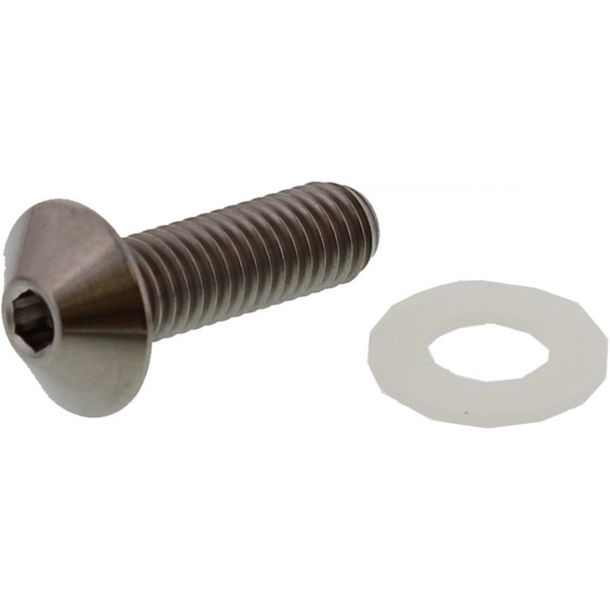 Vis d'objectif en titane JMP Bolt M6x1,00 mm 20 mm