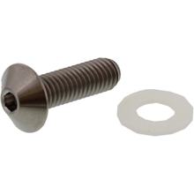 Linsenschraube JMP Bolt M6x1,00mm 20mm Titan