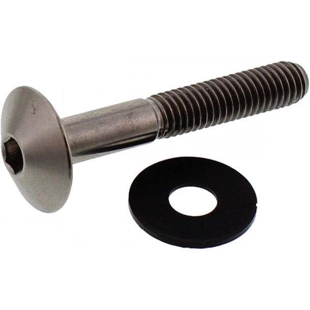 Vis d'objectif en titane JMP Bolt M6x1,00 mm 40 mm
