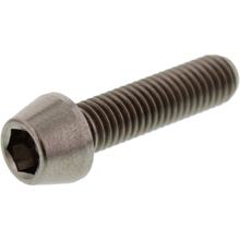 Schraube JMP konisch  Bolt M5x0,8mm 20mm Titan