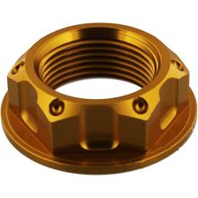 Tuerca de dirección JMP Bolt M24x1,50 mm de aluminio dorado para Suzuki GSX R GSR SV/S SF 80/85/125/150/200/250/350/400/450/480/500/600