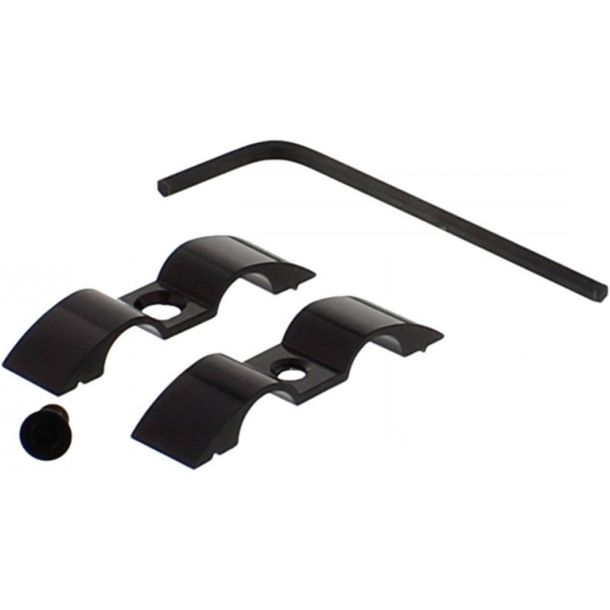 JMP brake hose holder 9mm 2-way aluminum black