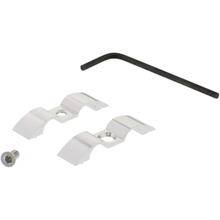 Halter JMP Bremsschlauch 7mm 2-fach Aluminium silber