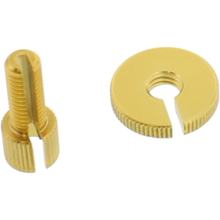 Parafuso de Ajuste JMP M8 Alumínio dourado para Yamaha XV Virago FZS Fazer / S , Suzuki GSF N Bandit Kawasaki ZX-6R KTM Duke WR R X 50 / 125 / 250 / 300 / 350