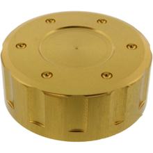 Deksel voor remvloeistofreservoir JMP 42mm Aluminium goud, Yamaha YZF-R6 , Kawasaki ZX-6R WR R / X 125 / 250 / 300 / 320 / 321 / 600 / 650 / 660
