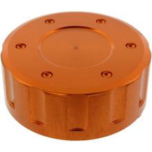 Deksel voor remvloeistofreservoir JMP 42mm Aluminium oranje, Yamaha YZF-R6, Kawasaki ZX-6R WR R / X 125 / 250 / 300 / 320 / 321 / 600 / 650 / 660