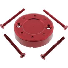 Deckel für Bremsflüssigkeitsbehälter JMP Satz 53mm Aluminium rot, KTM Super Duke / R RC8 Superbike 990 / 1190 ccm Bj. 2005 - 2015
