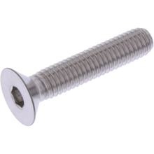 Tornillo avellanado JMP M6x1.00mm 30 mm acero inoxidable V4A