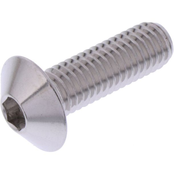 Linsenschraube JMP M8x1,25mm 25mm Edelstahl V4A