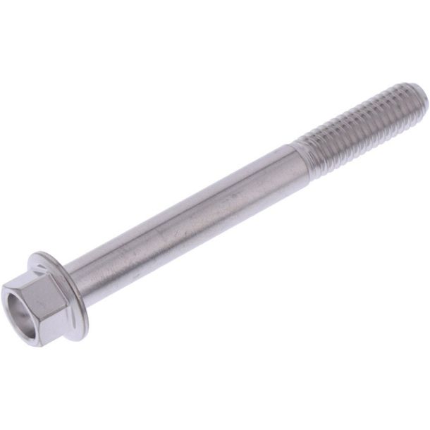 Perno hexagonal V4A de acero inoxidable JMP M6x1.00mm de 55 mm