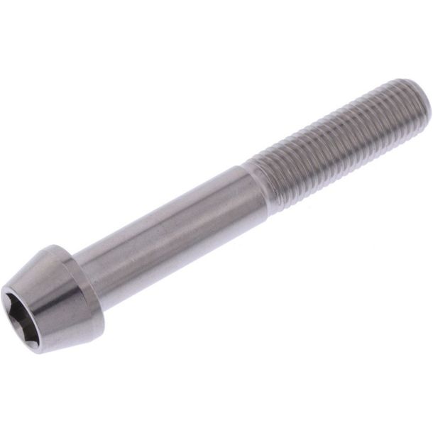 Tornillo cónico JMP M10x1.25mm 65mm acero inoxidable V4A