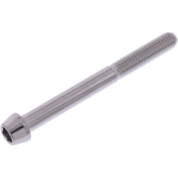 Tornillo cónico JMP M6x1.00mm 60mm acero inoxidable V4A