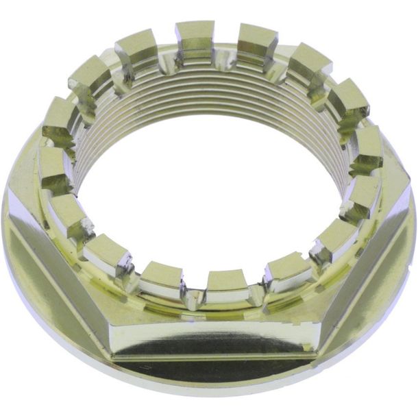 Achsmutter JMP M33x1,25mm Titan gold