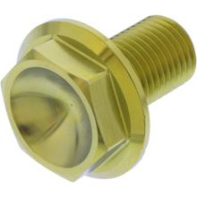 Tornillo JMP para eje M14x1,50 mm 22 mm titanio dorado, Honda CBF FA F/A, Yamaha YZF-R6 150/250/300/500/530/600/700/750/800/900/1000