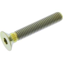 Vis à tête fraisée JMP M5x0,8 mm 30 mm en titane doré