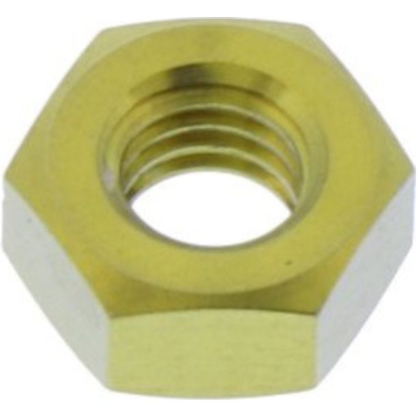 Mutter M4x0,7mm Titan gold