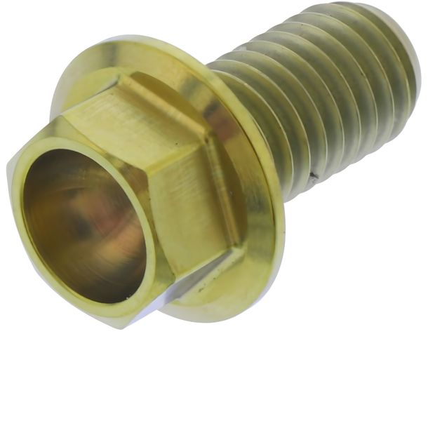 Sechskantschraube JMP M8x1,25mm 15mm Titan gold