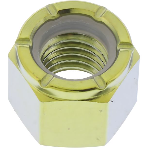 Mutter JMP selbstsichernd M12x1,75mm Titan gold