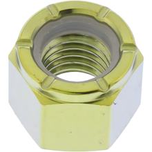Nakrętka samozabezpieczająca JMP M12x1.75mm tytanowa złota