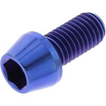 JMP conical screw M10x1.50mm 20mm titanium blue