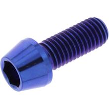 JMP conical screw M10x1.50mm 25mm titanium blue