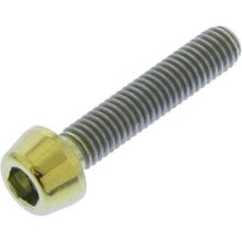 Schraube JMP konisch M3x0,5mm 15mm Titan gold