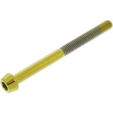 Schraube JMP konisch M3x0,5mm 35mm Titan gold