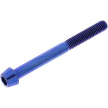 Schraube JMP konisch M5x0,8mm 50mm Titan blau