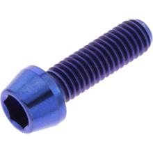 Śruba JMP Stożkowa M6x1.00mm 20mm Tytan Niebieski