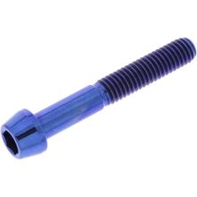 Śruba JMP Stożkowa M6x1.00mm 40mm Tytan Niebieski