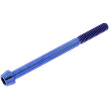 Śruba JMP Stożkowa M6x1.00mm 75mm Tytan Niebieski